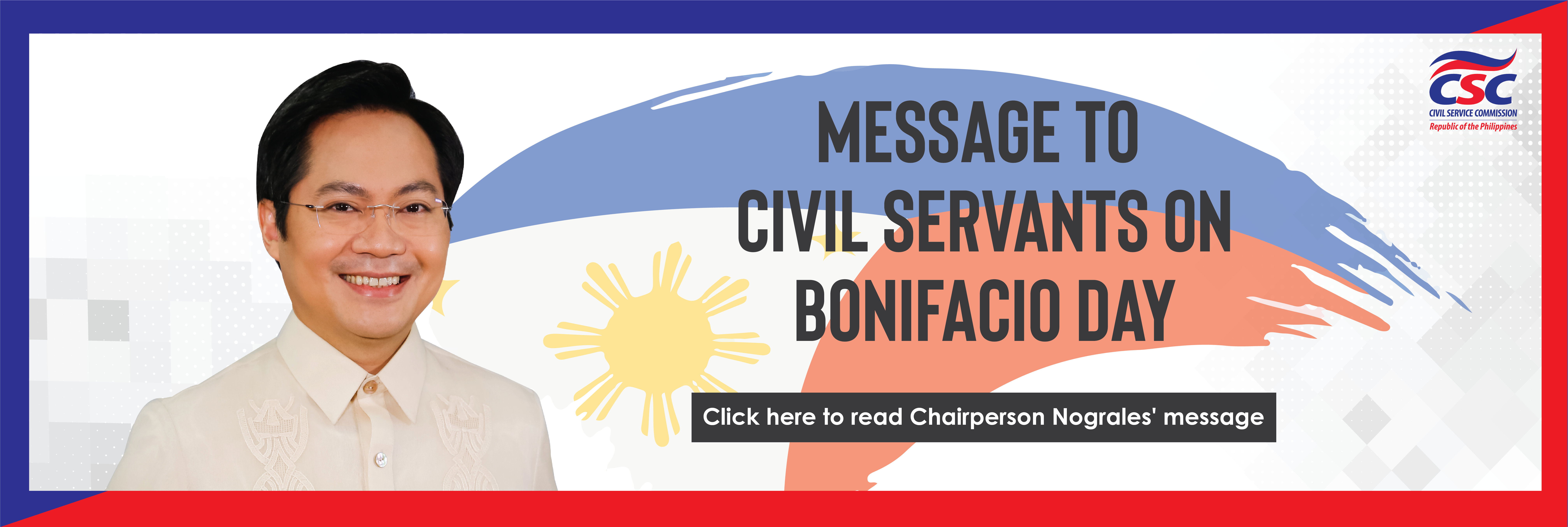 Bonifacio Day Message