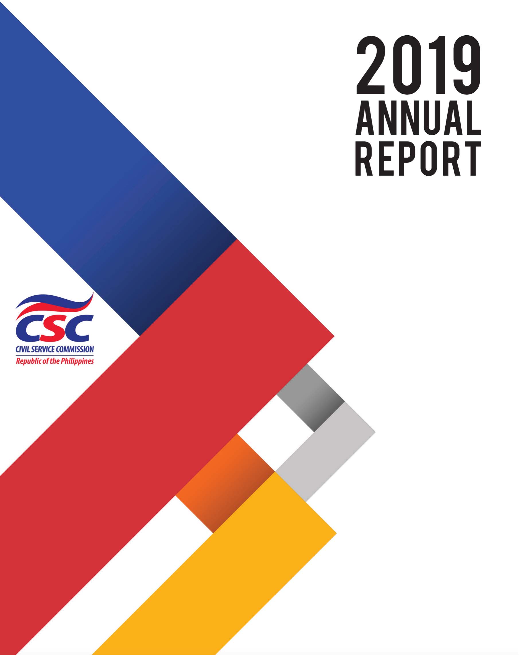 2019 Annual Report cover